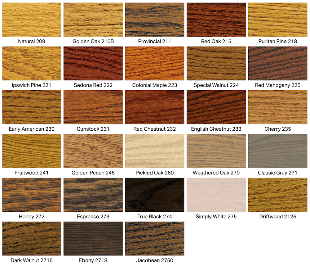 Stain Colors Fabulous Floors Chattanooga